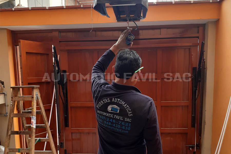 automatización de puertas